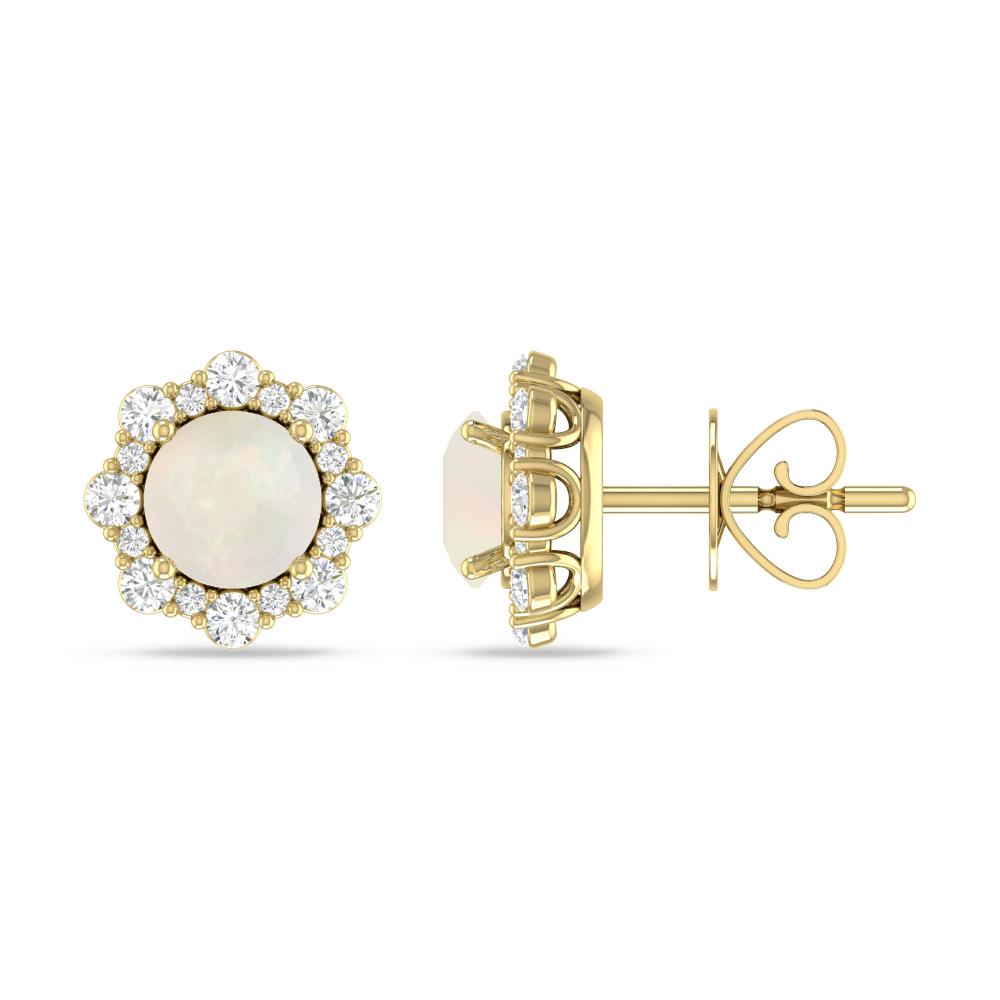 Yellow Gold - Opal