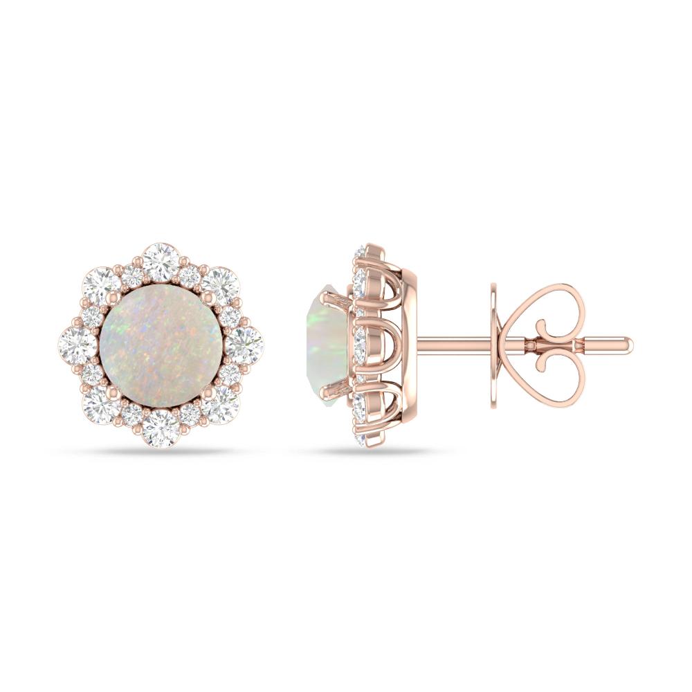 Rose Gold - Opal