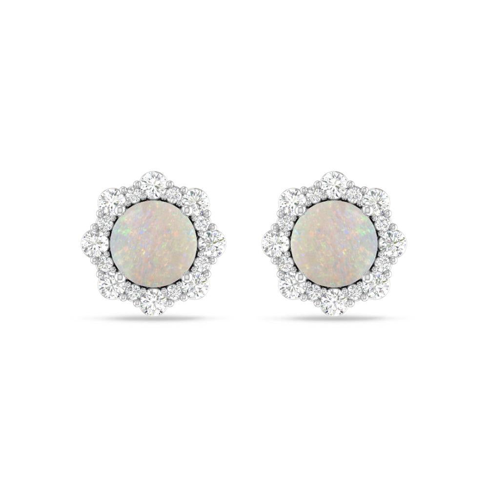 White Gold - Opal
