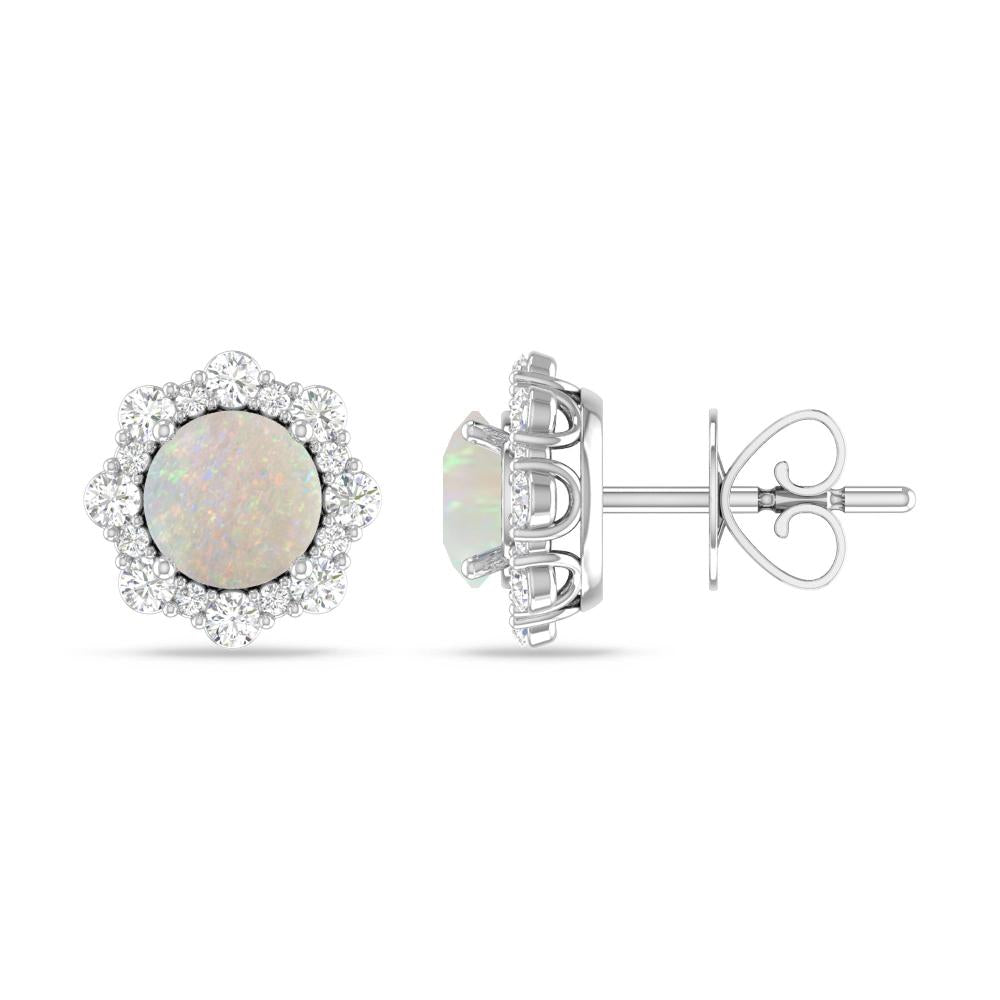 White Gold - Opal