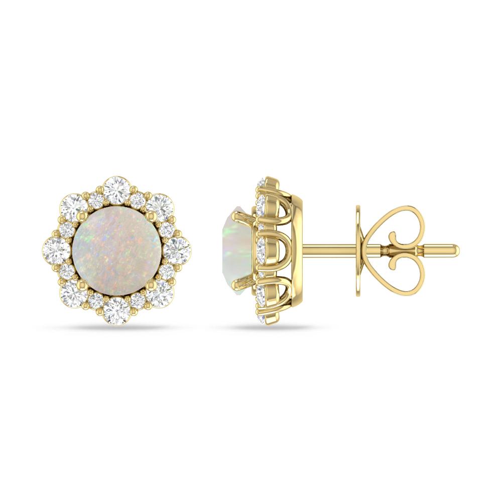 Yellow Gold - Opal