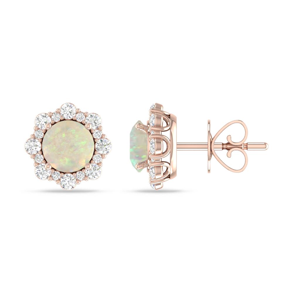 Rose Gold - Opal