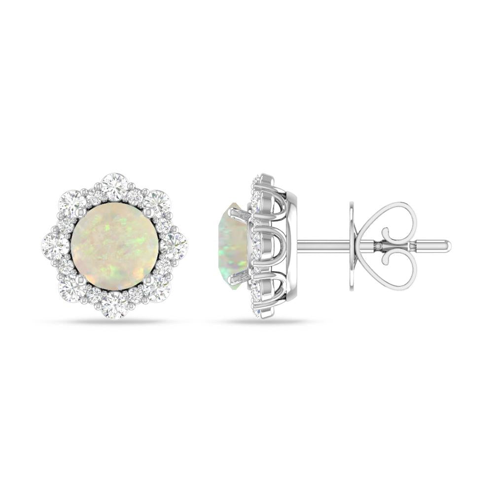 White Gold - Opal