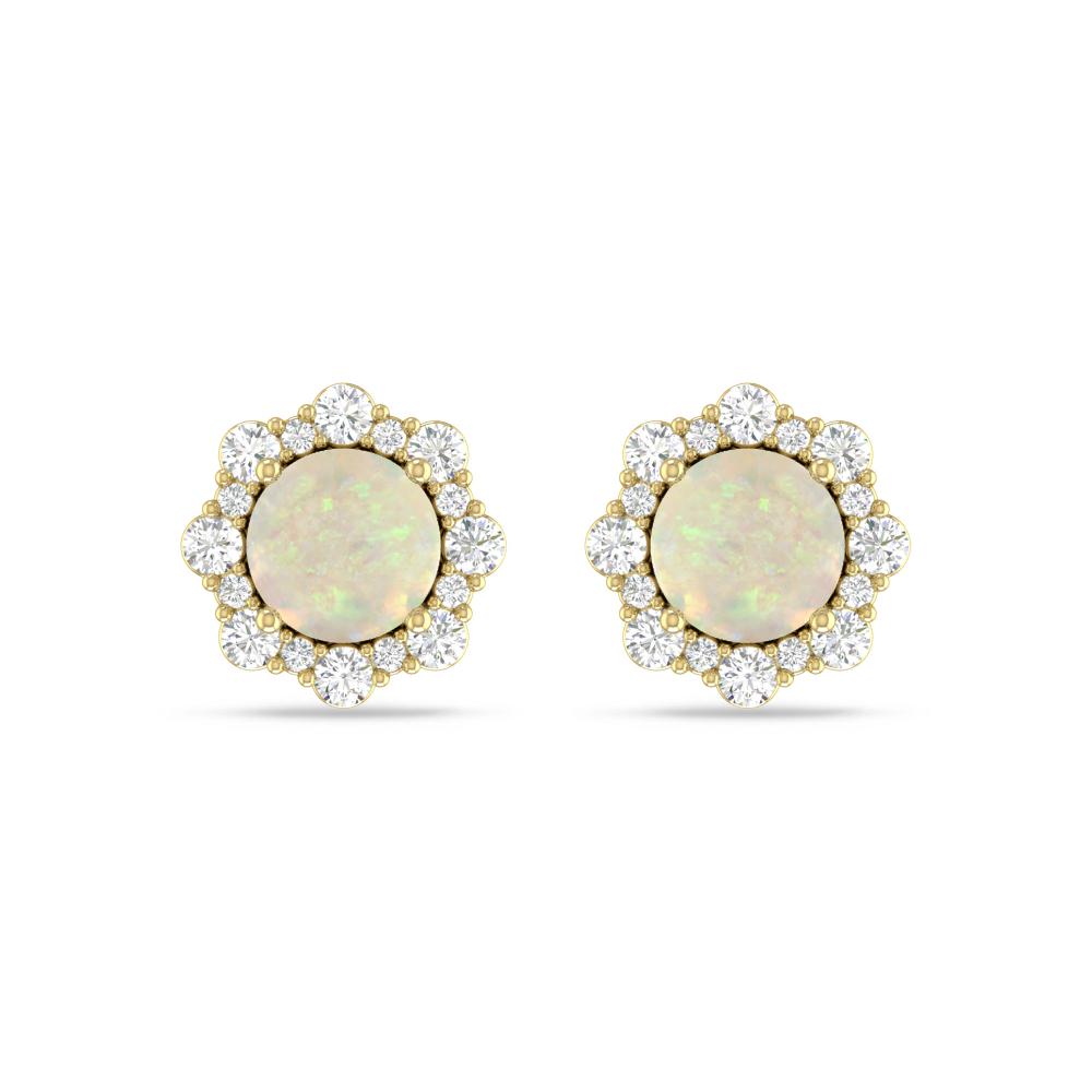 Yellow Gold - Opal