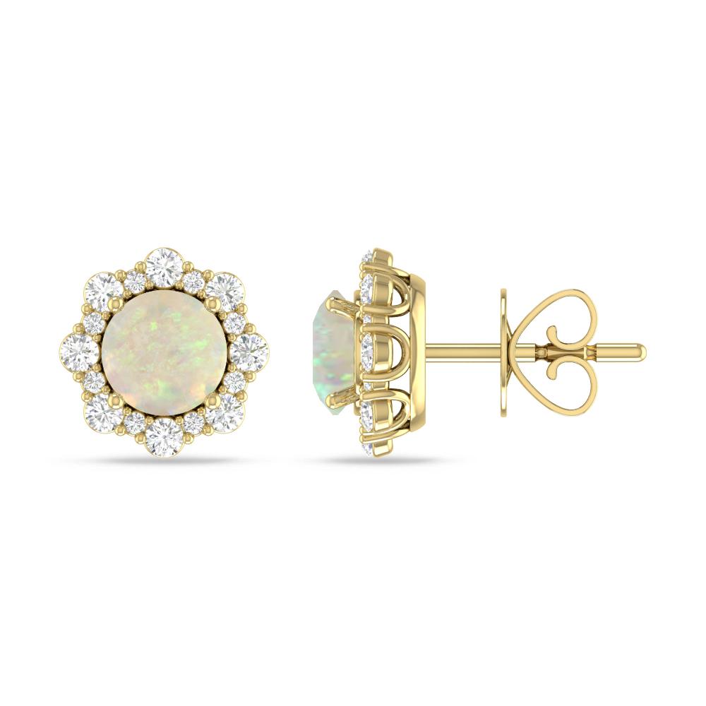 Yellow Gold - Opal