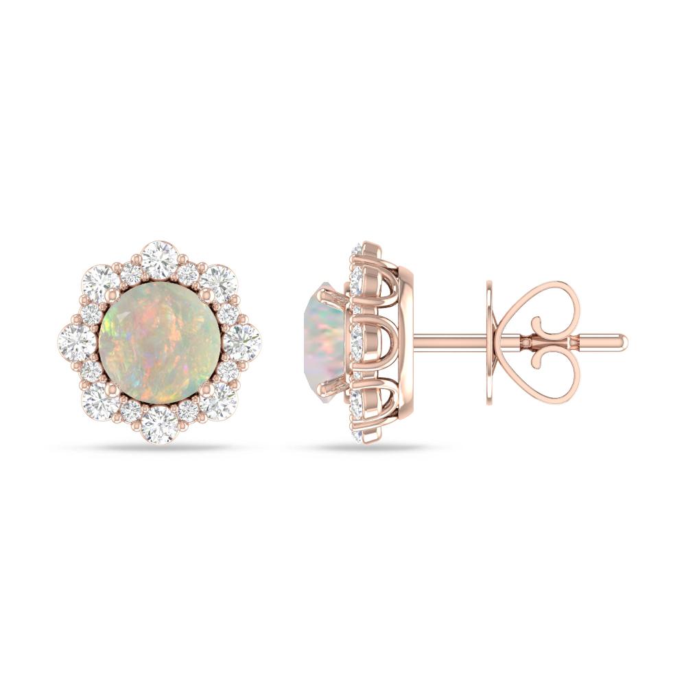 Rose Gold - Opal