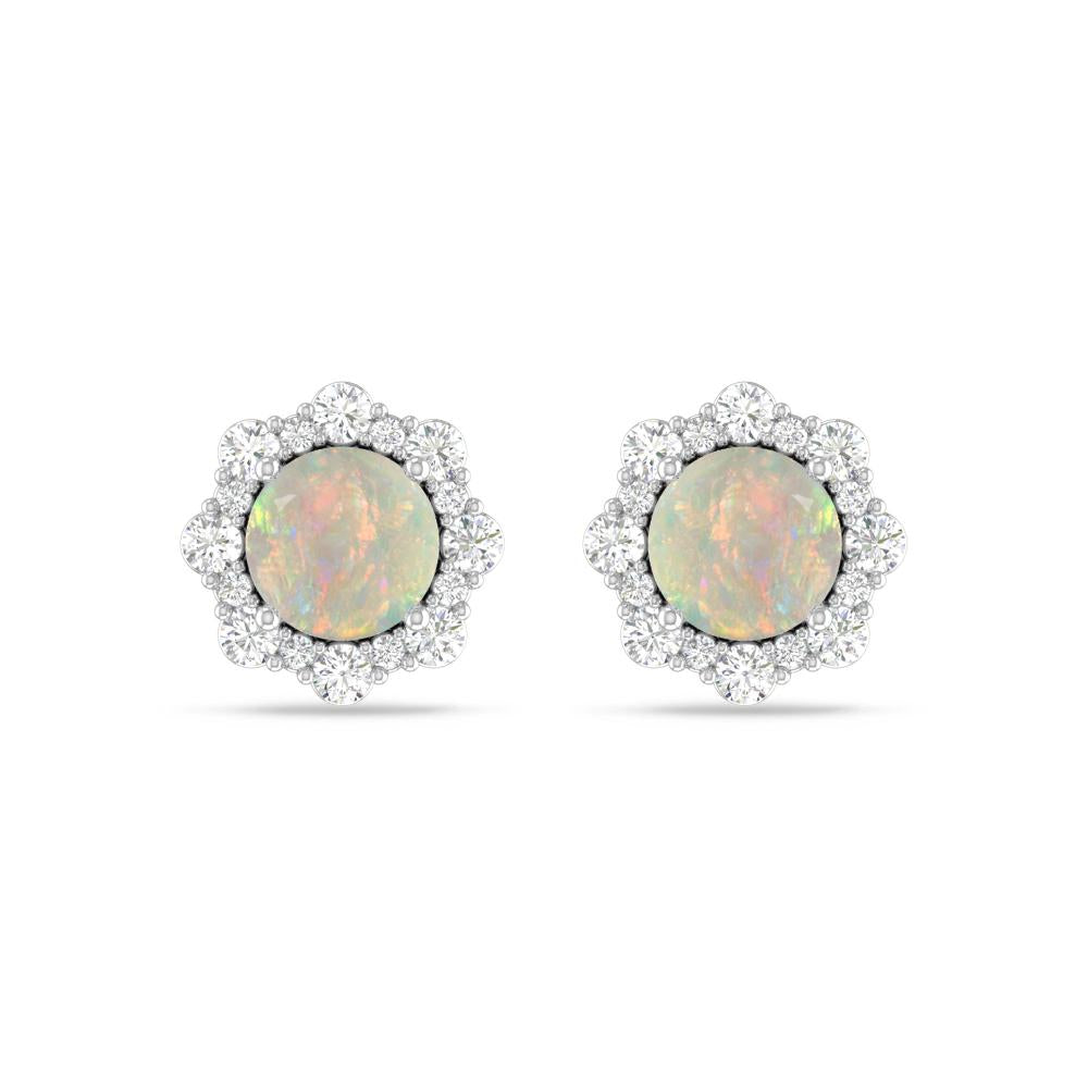 White Gold - Opal