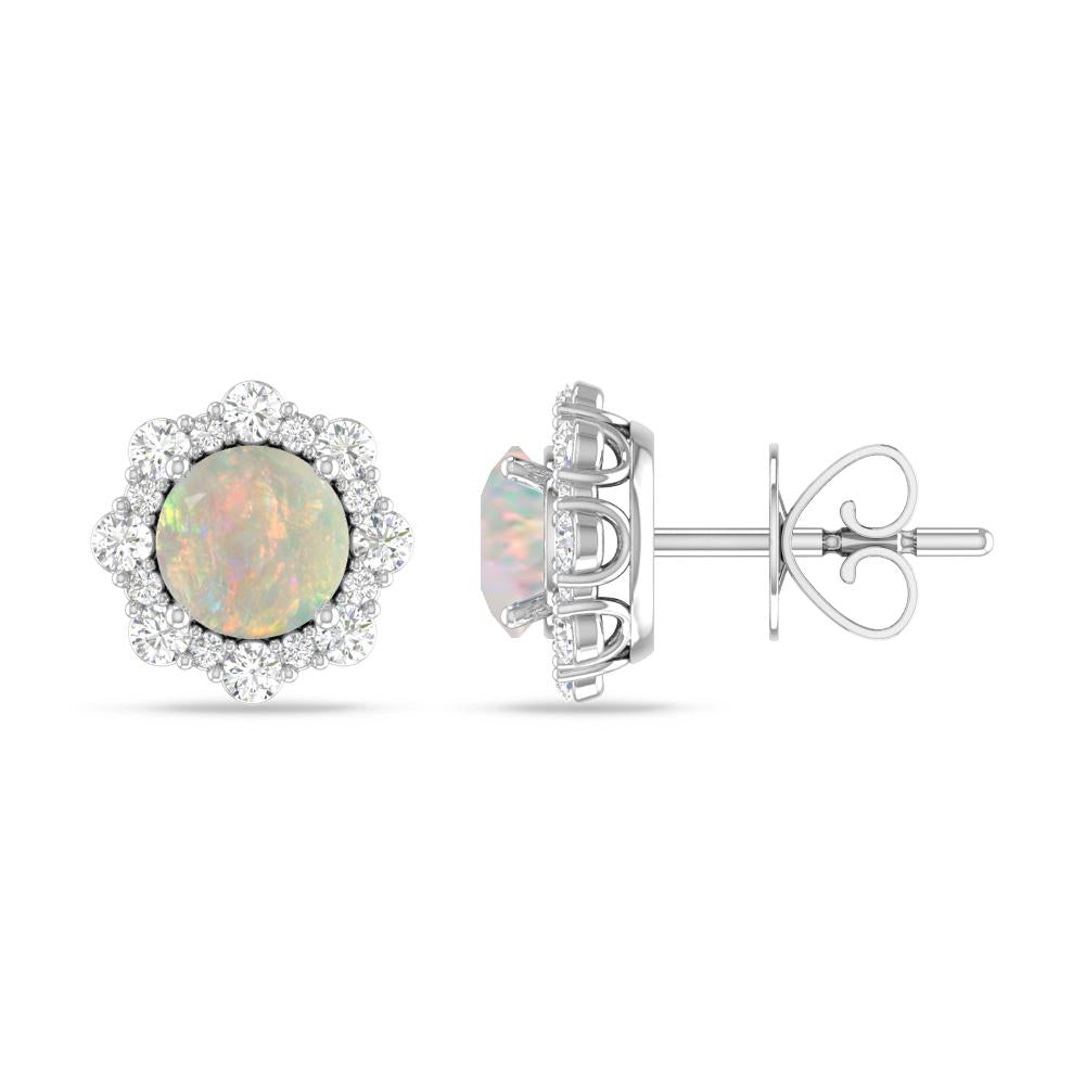 White Gold - Opal
