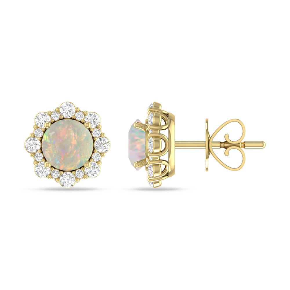 Yellow Gold - Opal