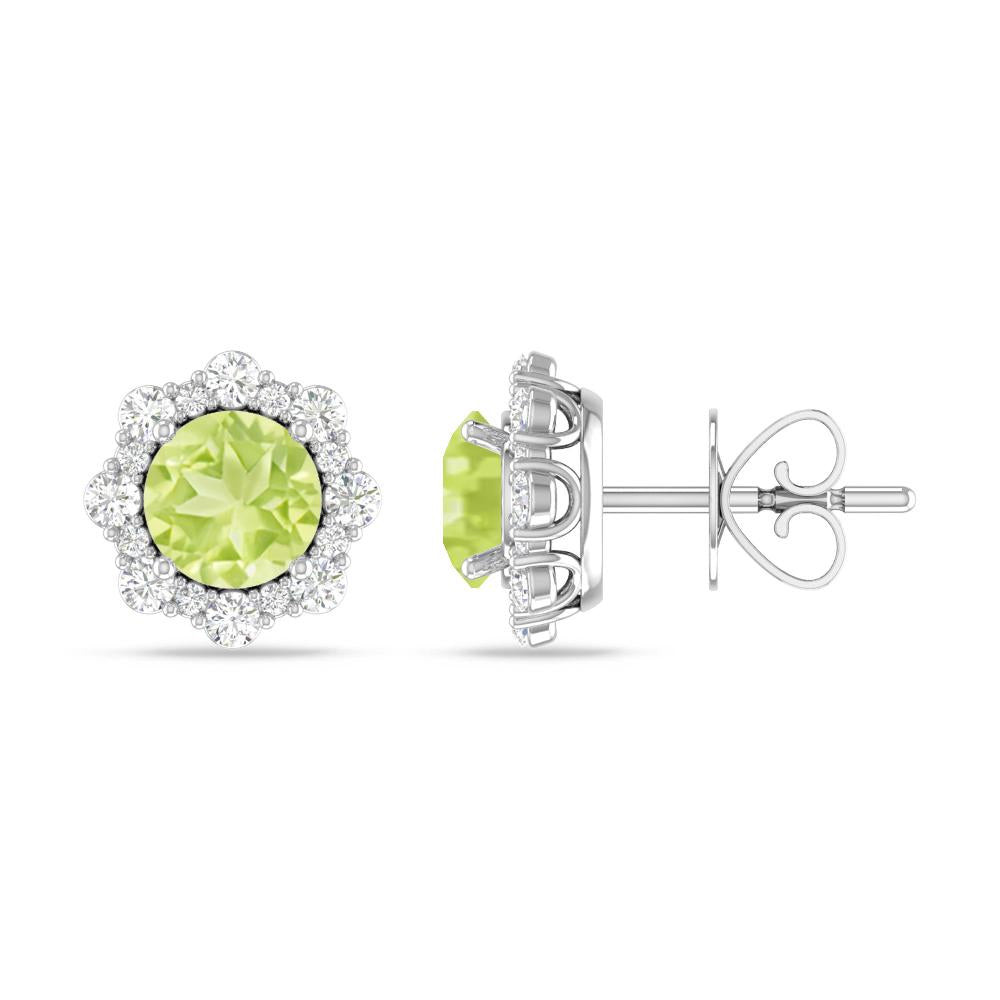 White Gold - Peridot