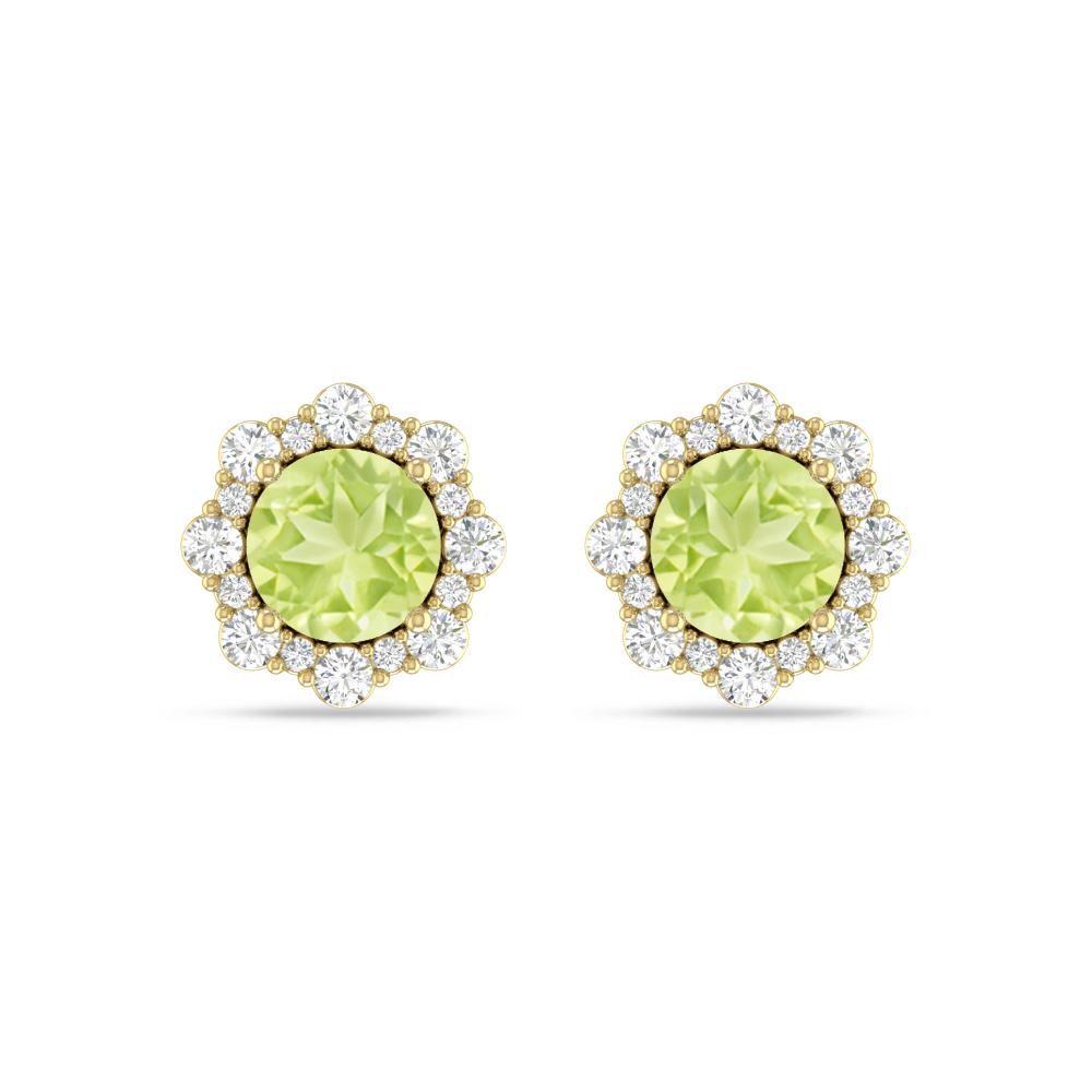 Yellow Gold - Peridot