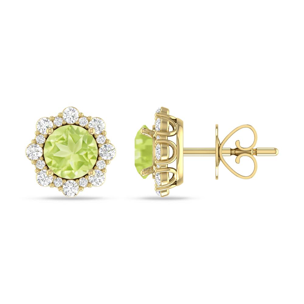 Yellow Gold - Peridot