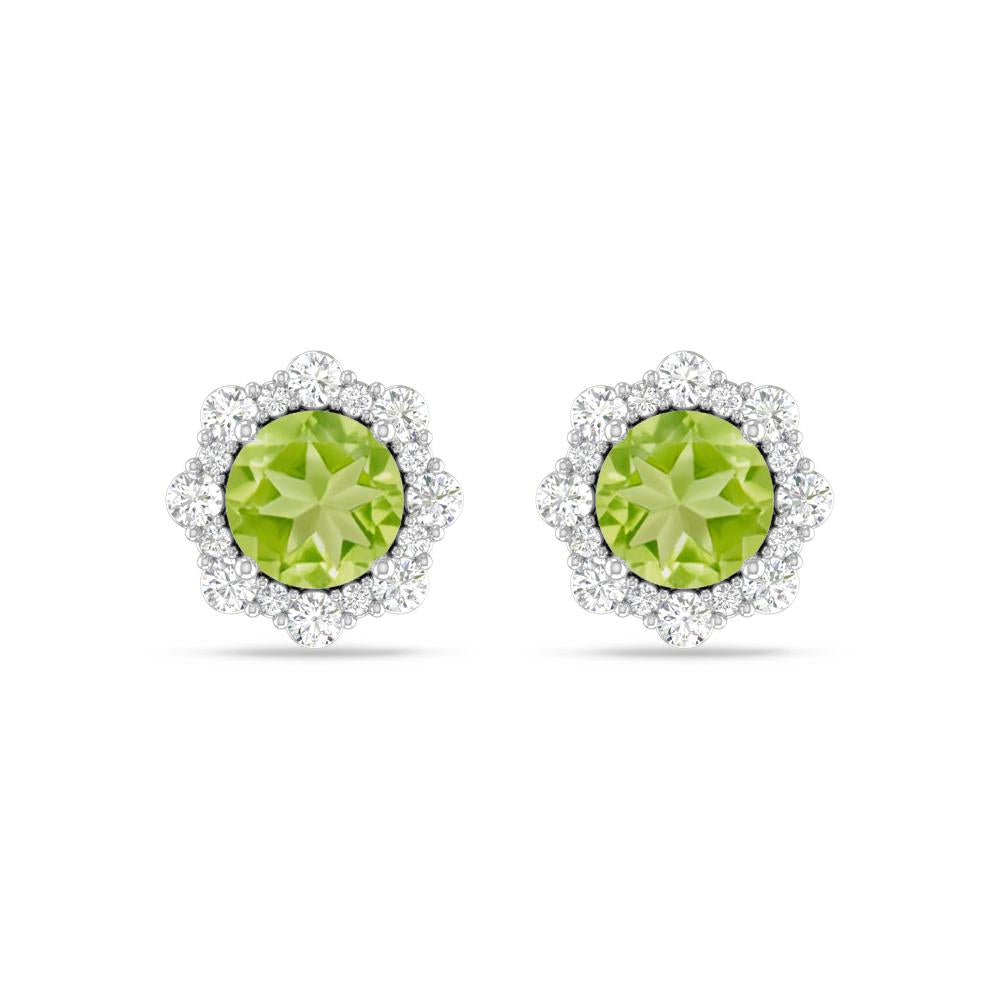 White Gold - Peridot