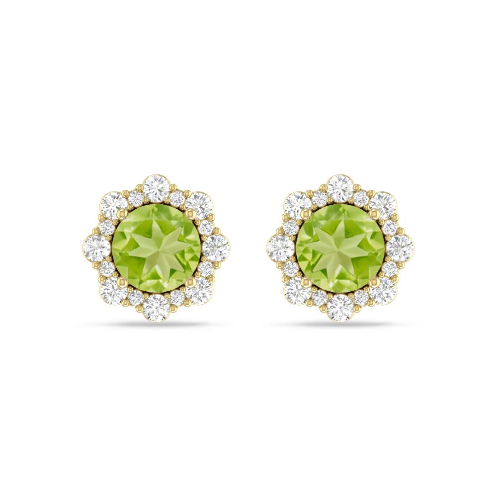 Yellow Gold - Peridot