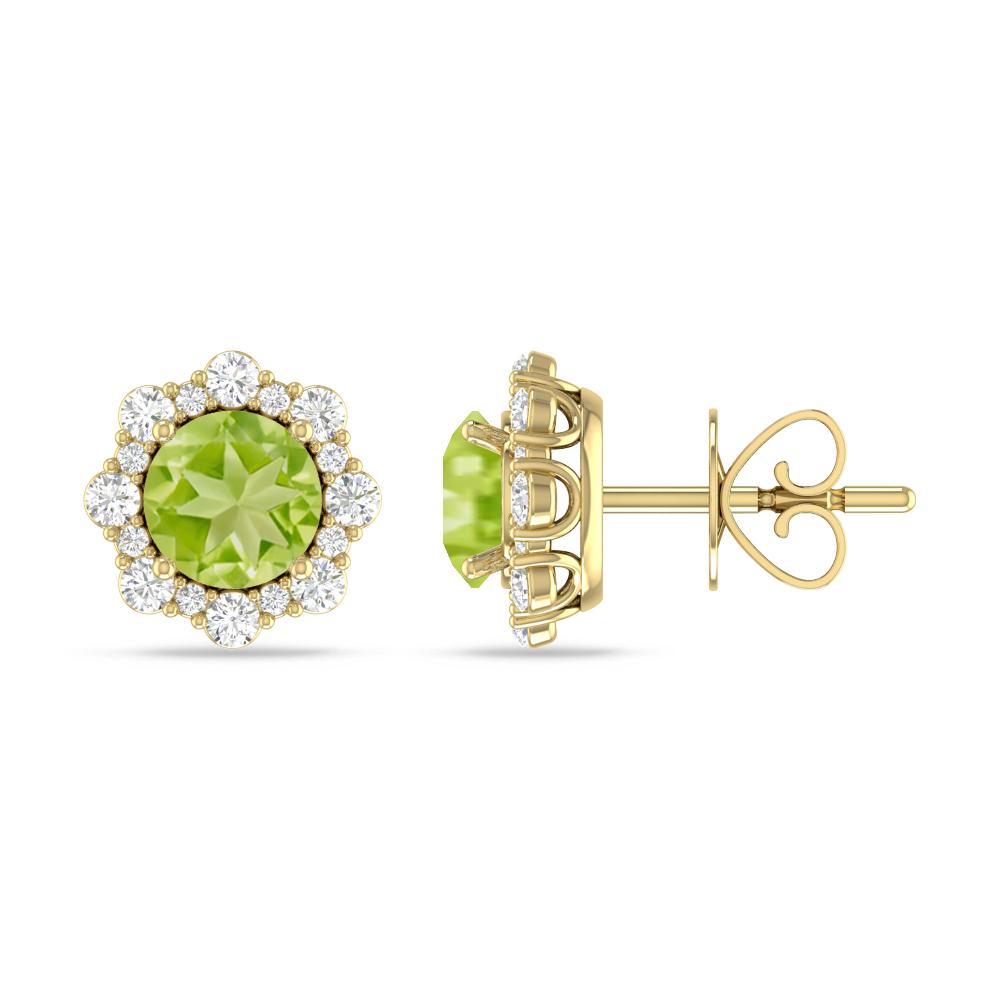 Yellow Gold - Peridot