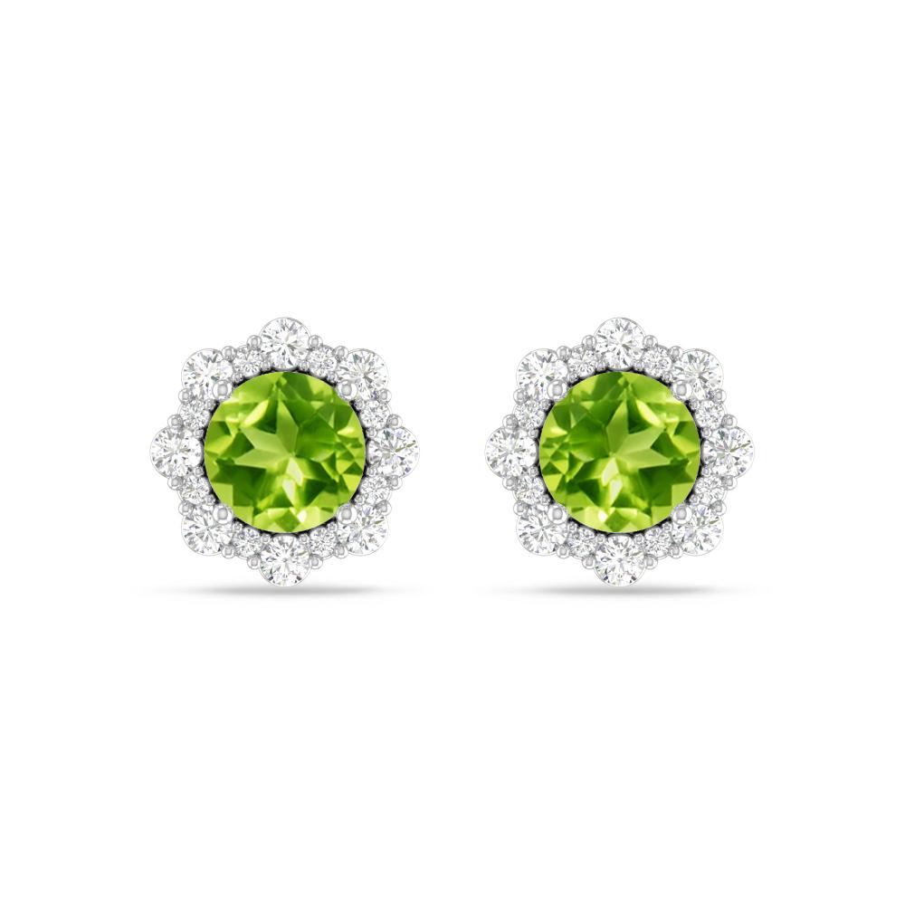 White Gold - Peridot
