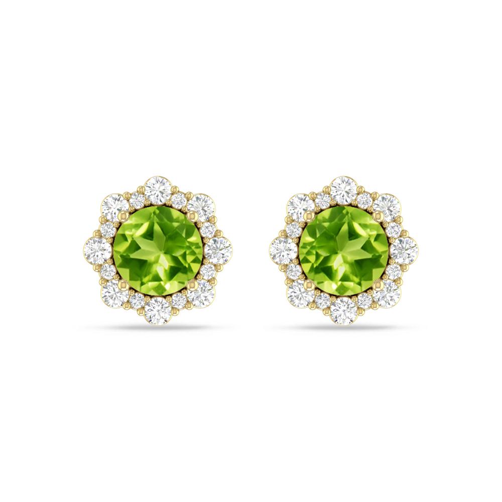 Yellow Gold - Peridot