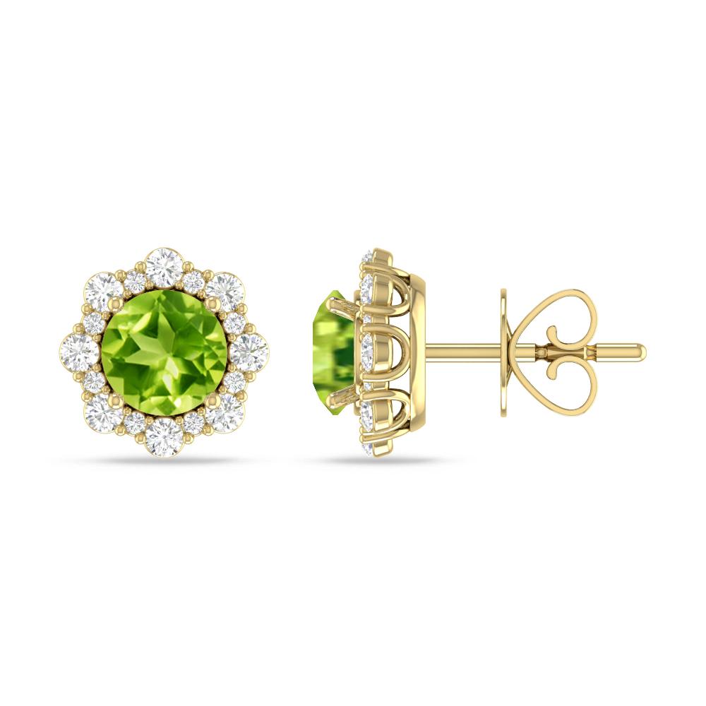 Yellow Gold - Peridot