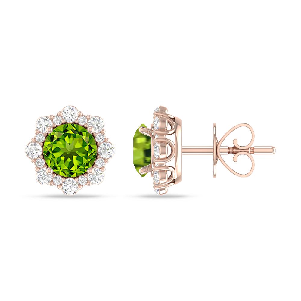 Rose Gold - Peridot