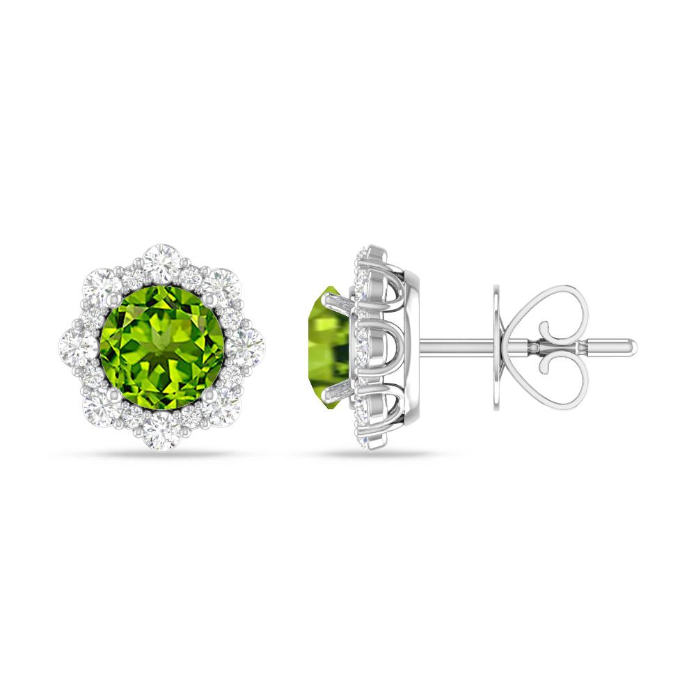 White Gold - Peridot