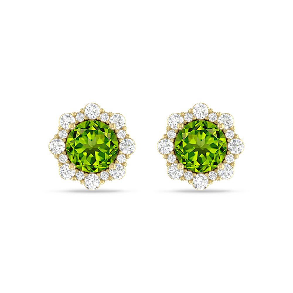 Yellow Gold - Peridot