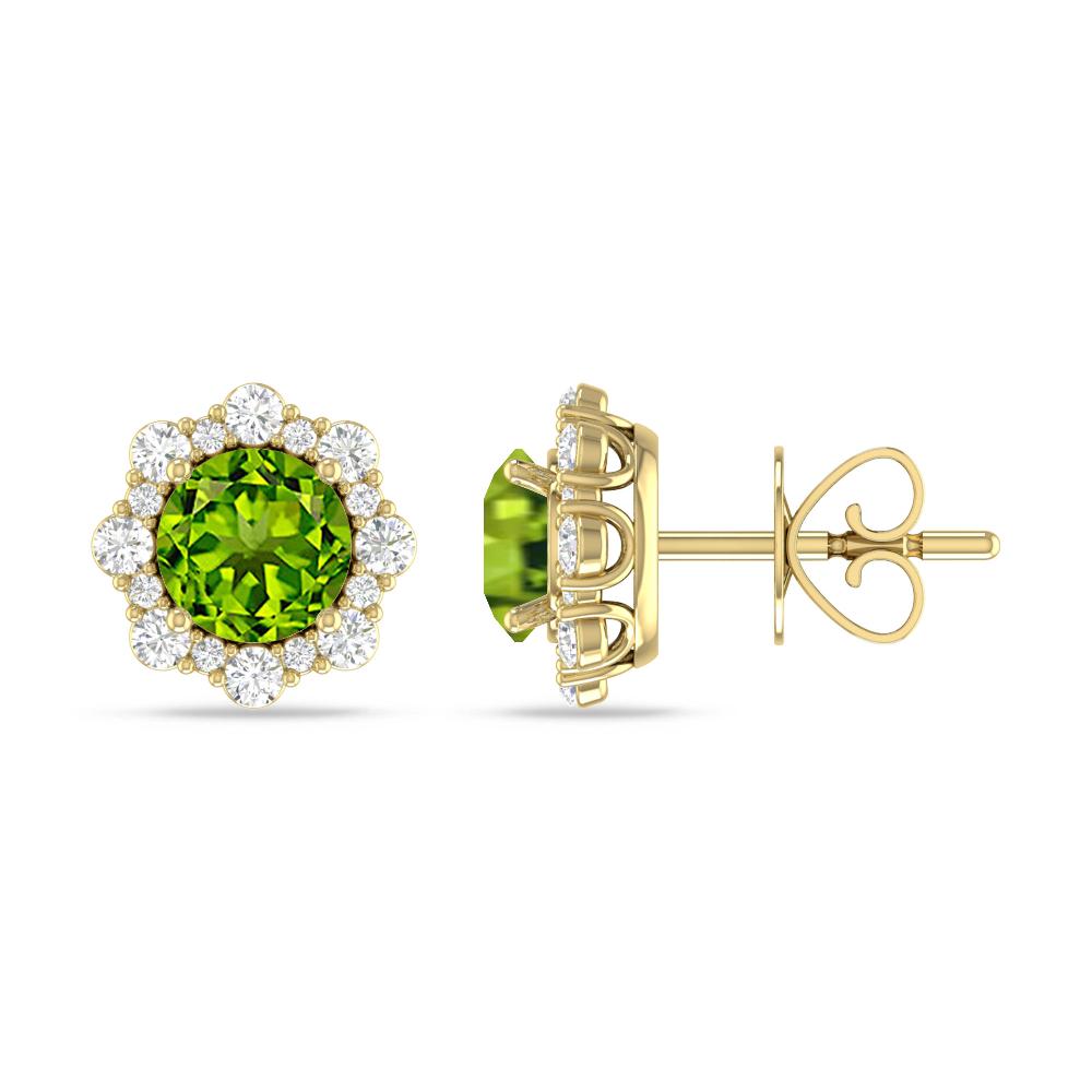 Yellow Gold - Peridot