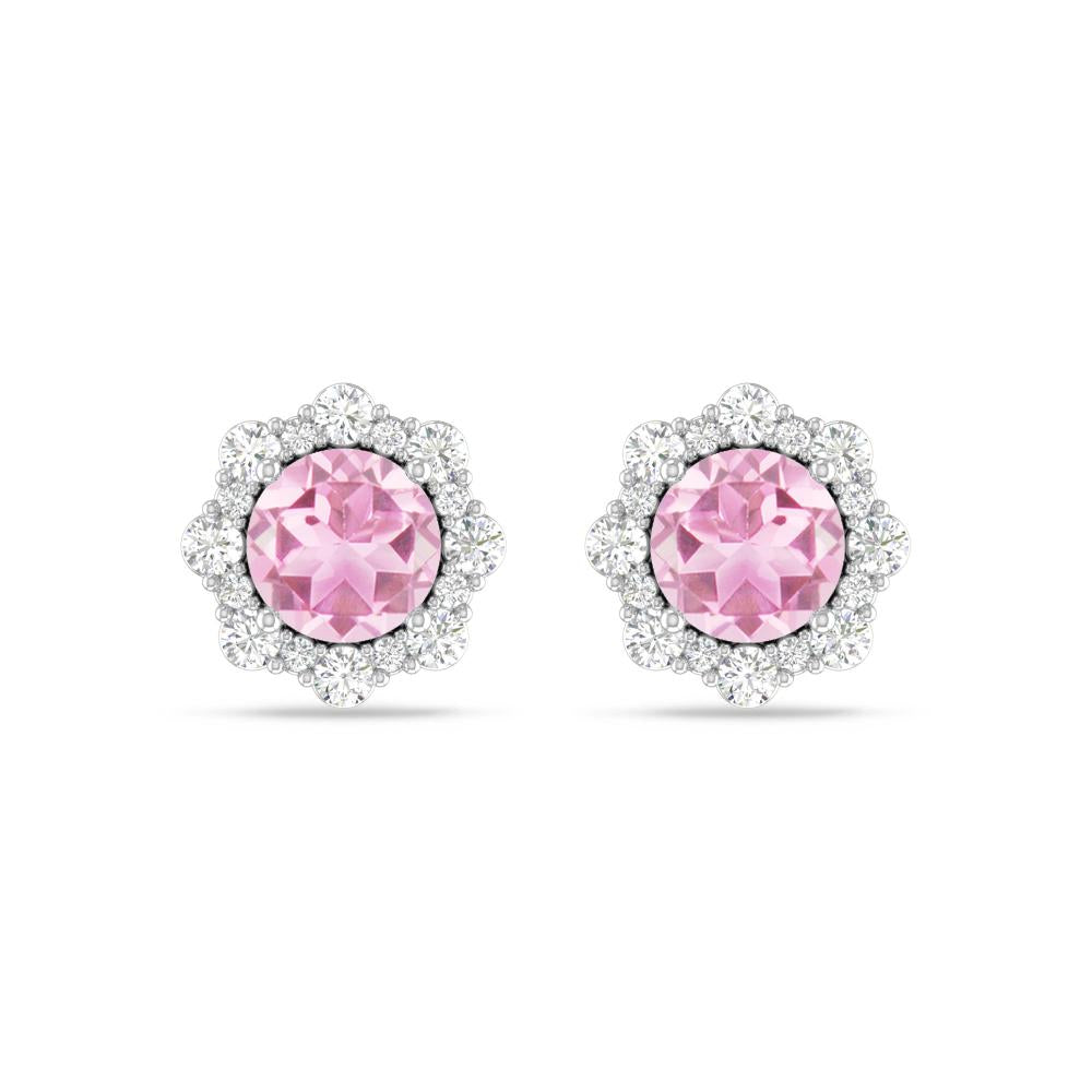 White Gold - Pink Tourmaline