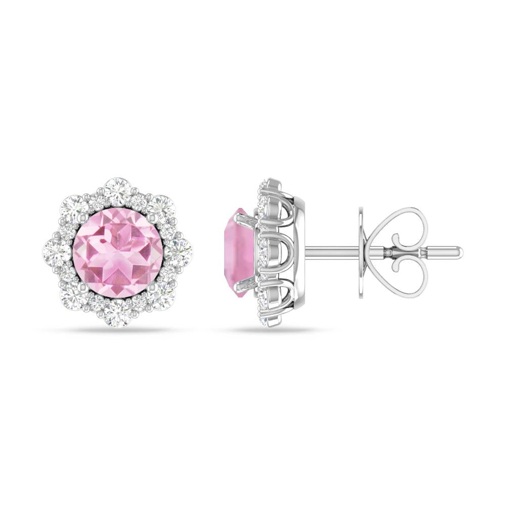 White Gold - Pink Tourmaline
