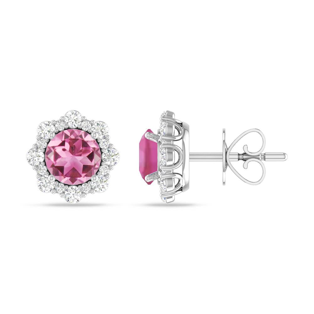 White Gold - Pink Tourmaline