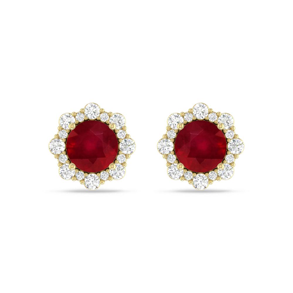 Yellow Gold - Ruby