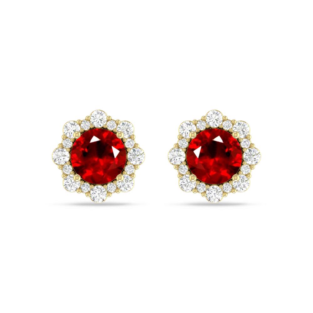 Yellow Gold - Ruby