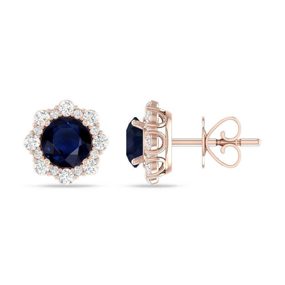 Rose Gold - Sapphire