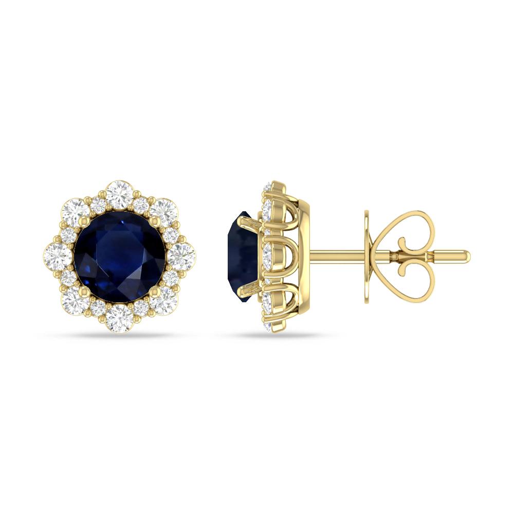 Yellow Gold - Sapphire