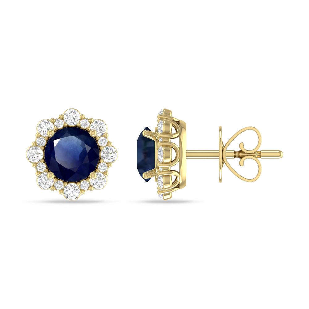 Yellow Gold - Sapphire
