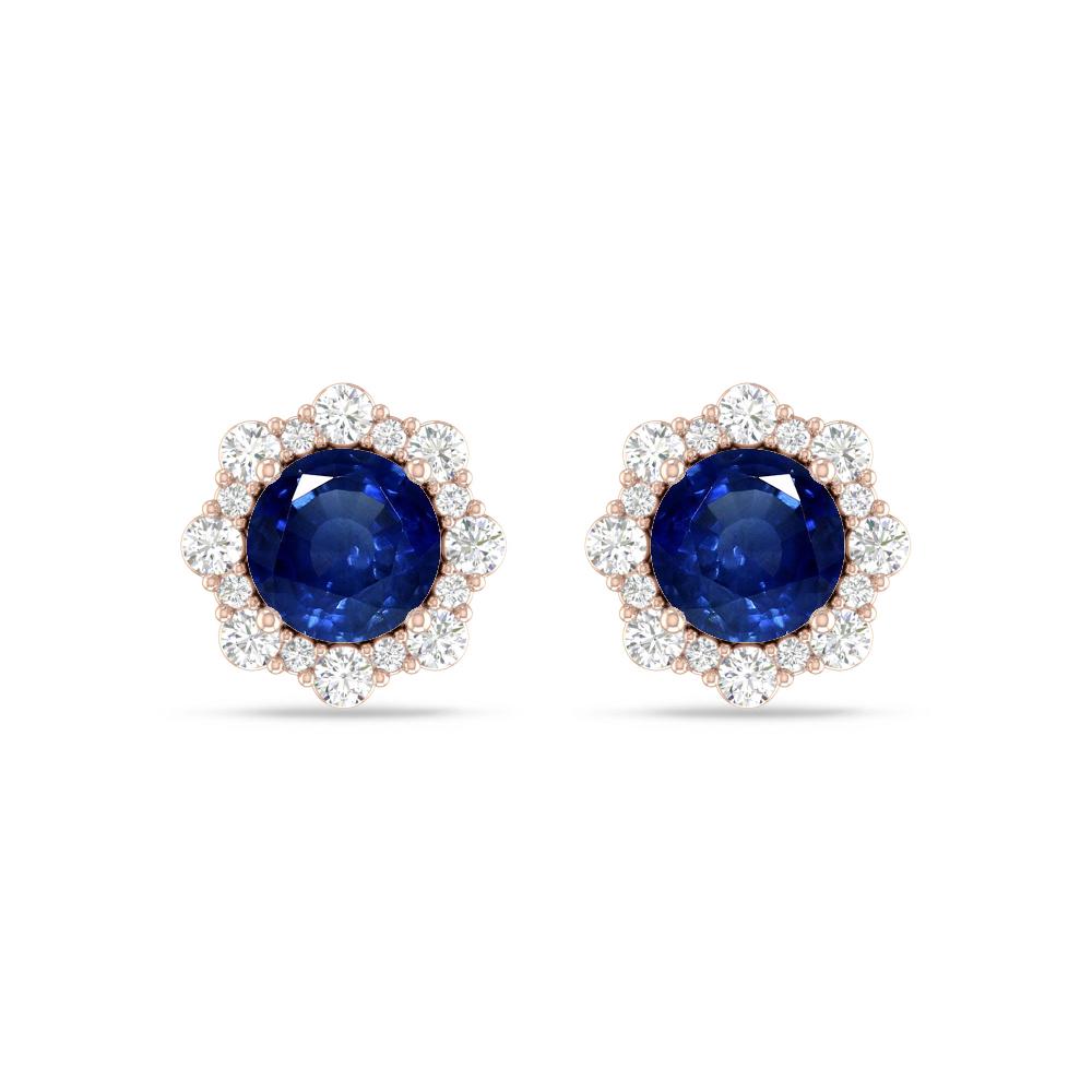 Rose Gold - Sapphire