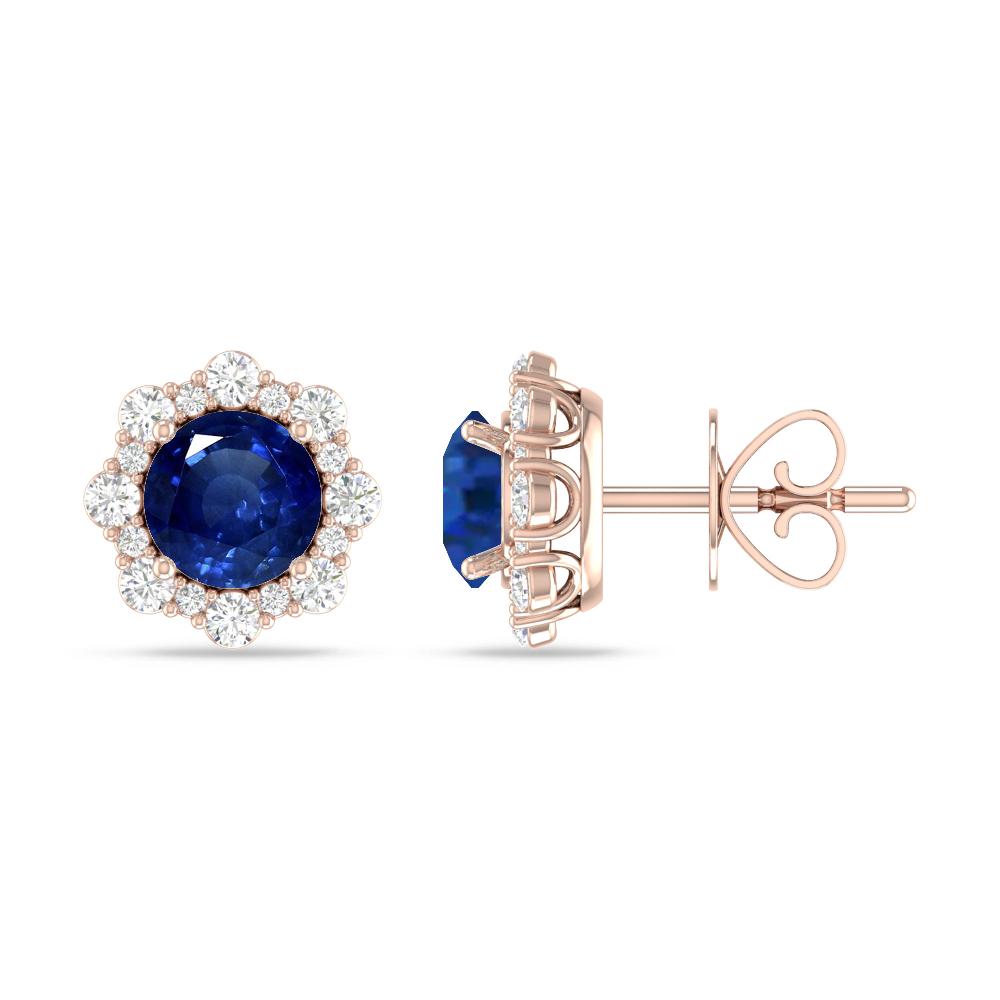 Rose Gold - Sapphire