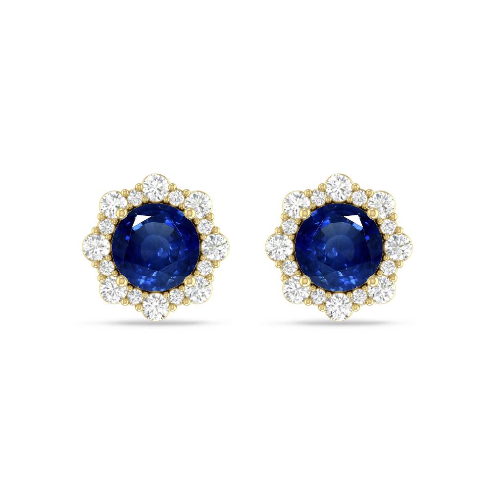 Yellow Gold - Sapphire