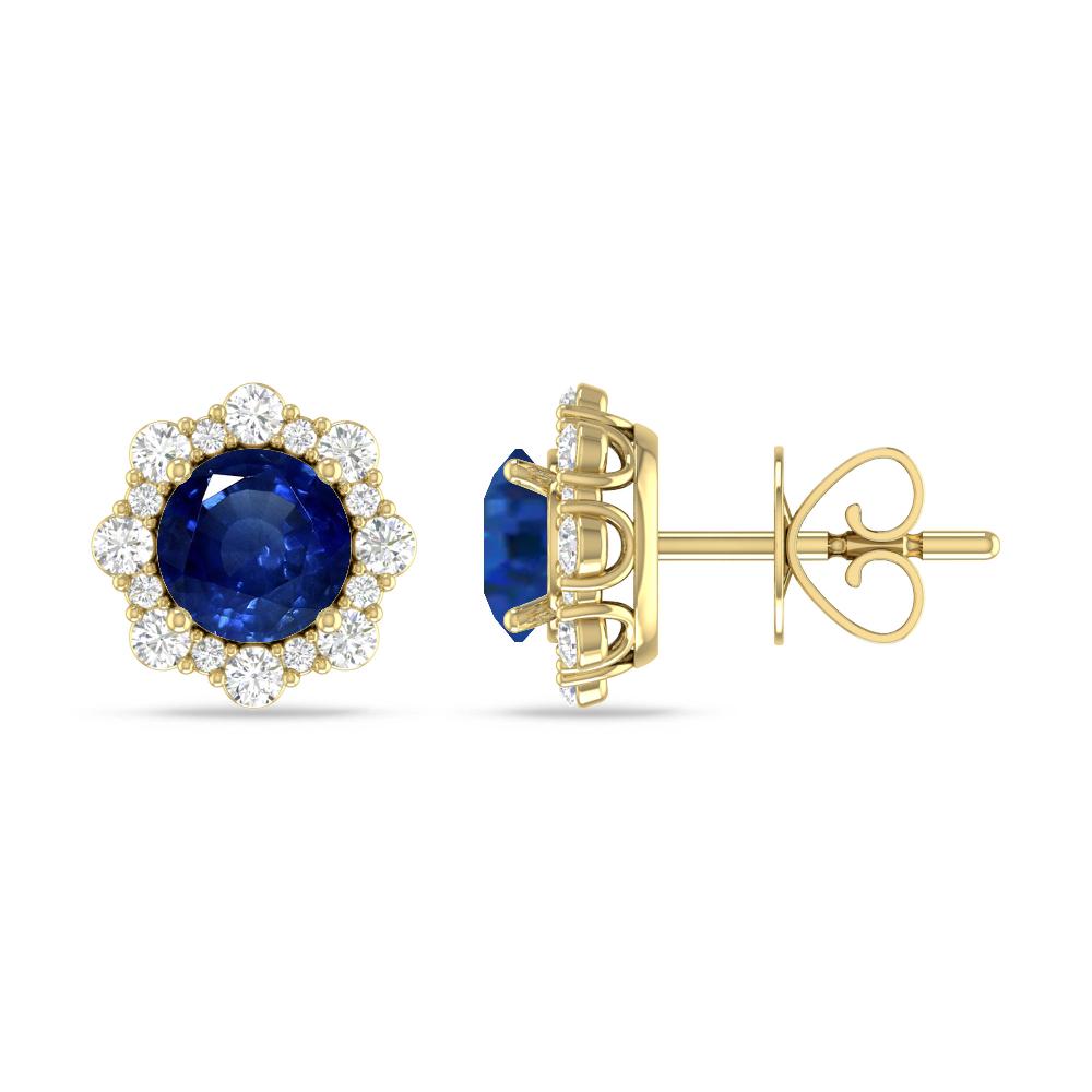 Yellow Gold - Sapphire