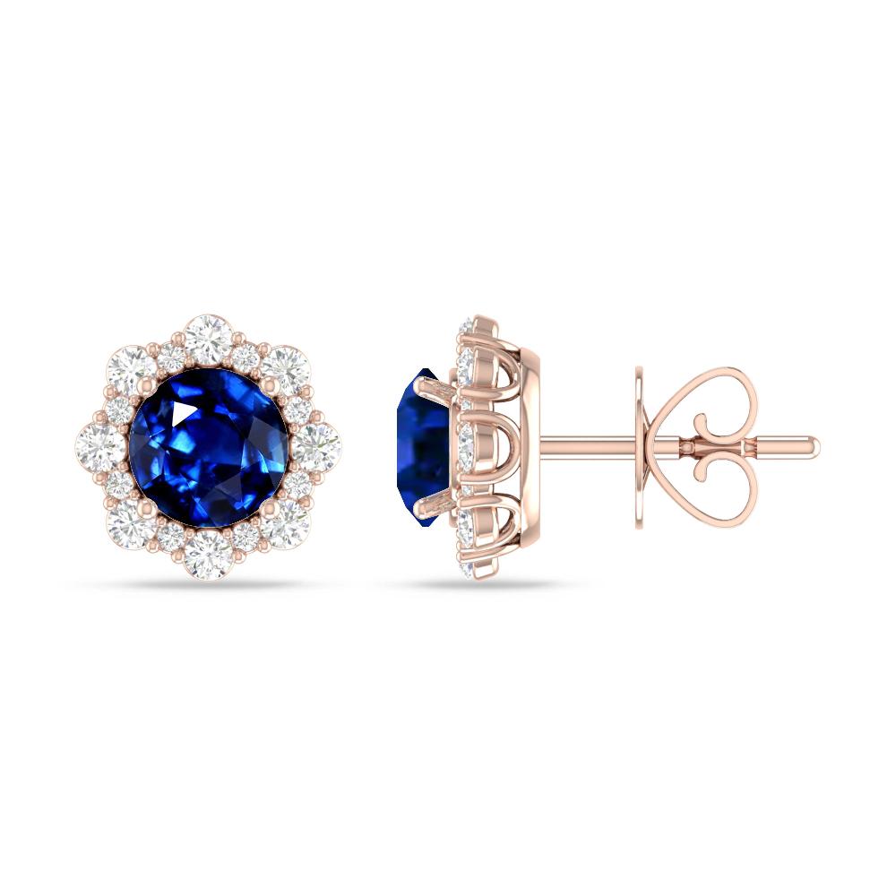 Rose Gold - Sapphire