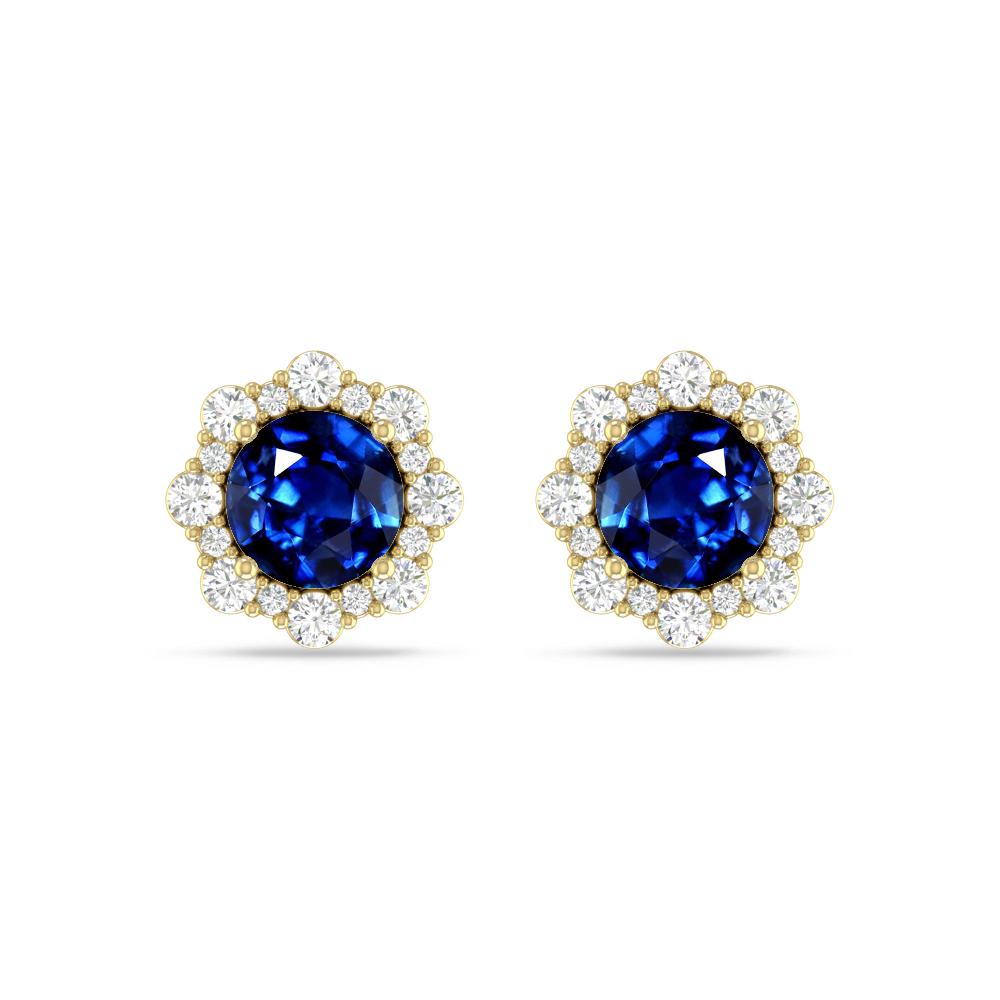 Yellow Gold - Sapphire