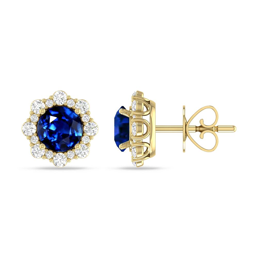 Yellow Gold - Sapphire