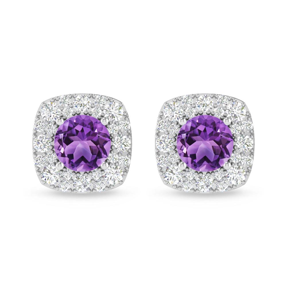 White Gold - Amethyst