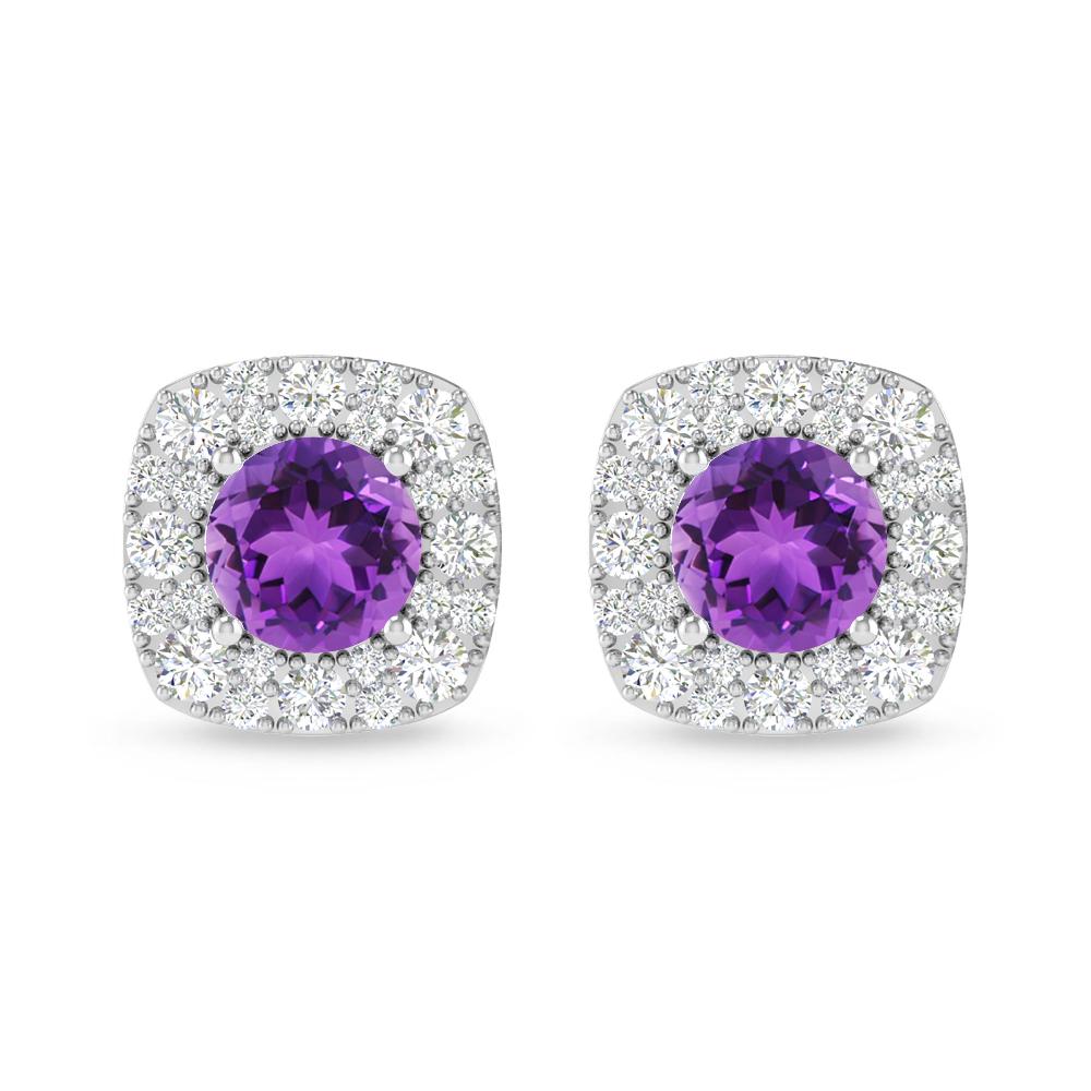 White Gold - Amethyst