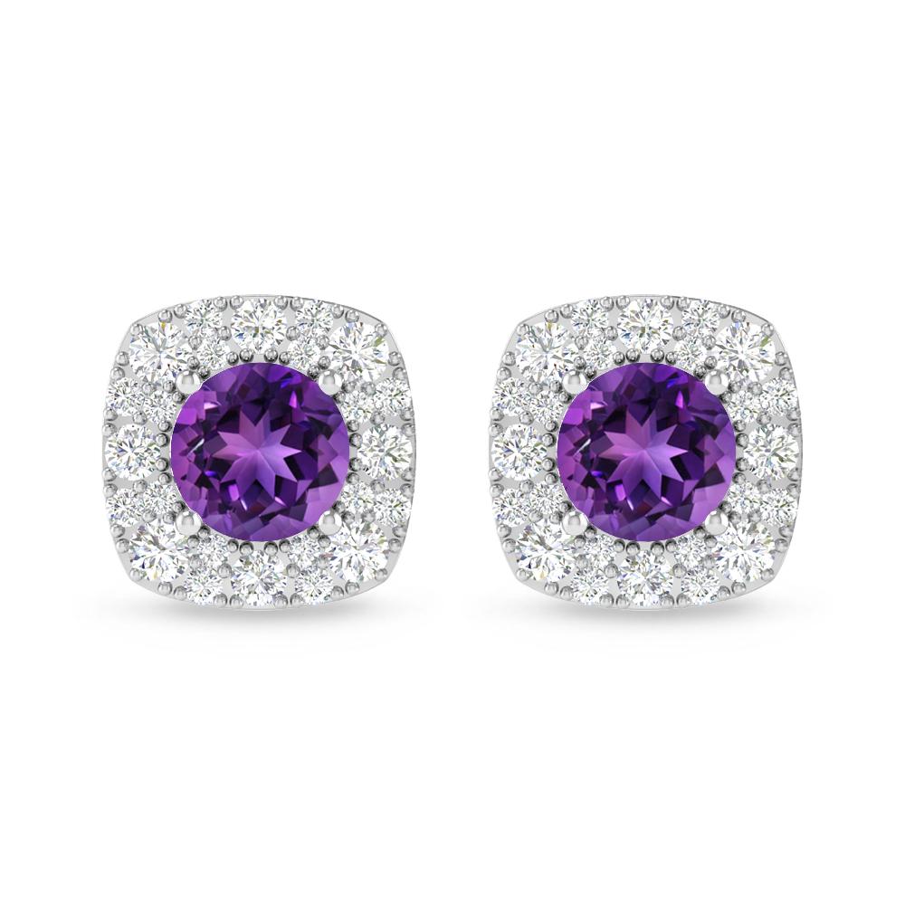 White Gold - Amethyst