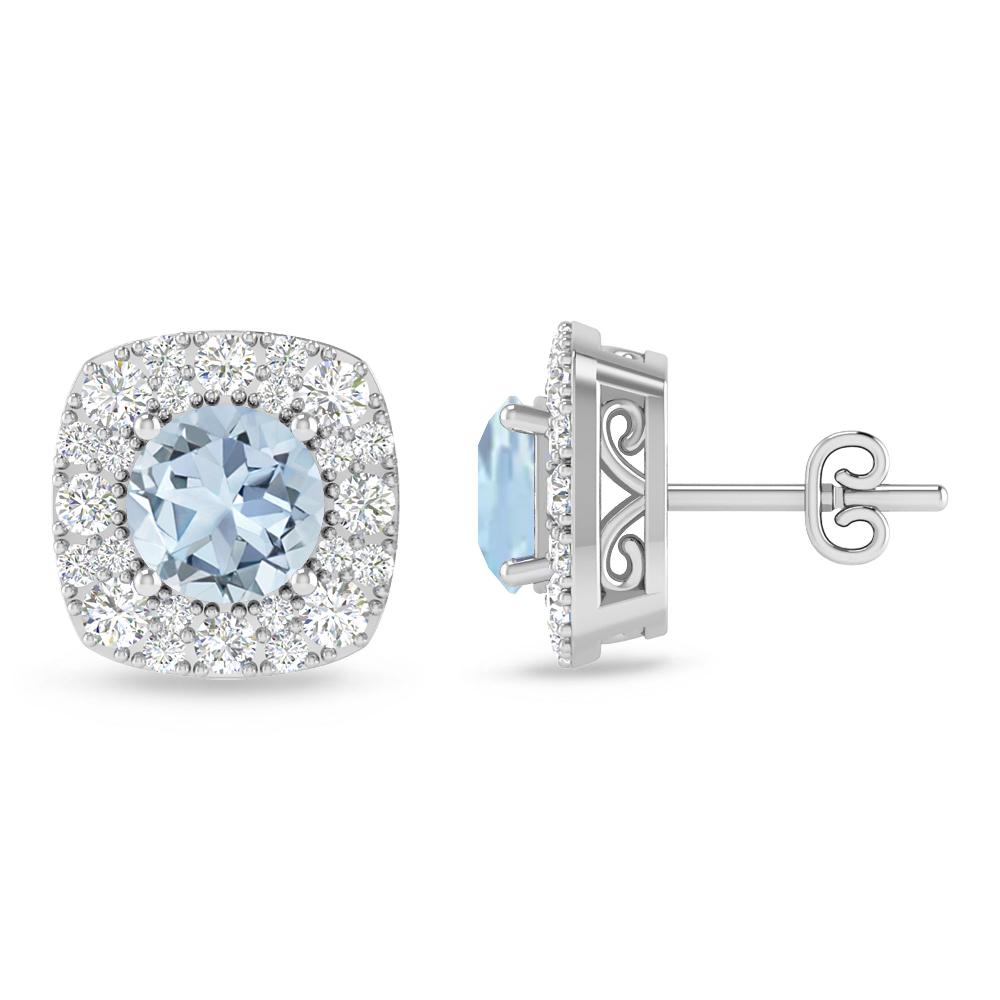 White Gold - Aquamarine