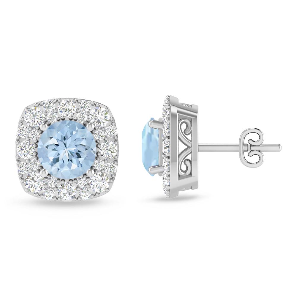 White Gold - Aquamarine