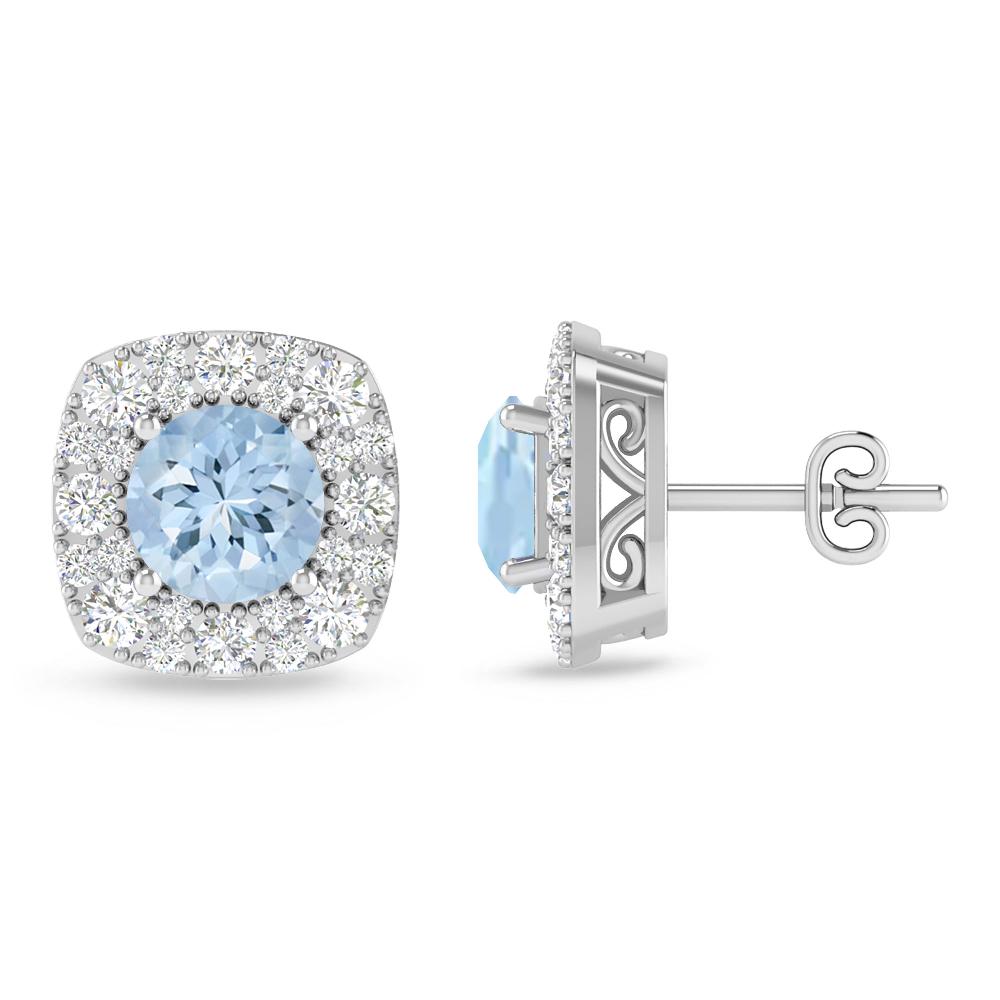 White Gold - Aquamarine