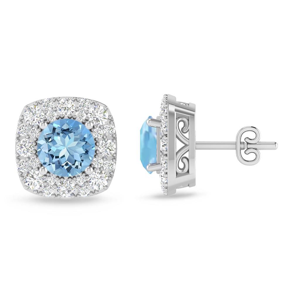 White Gold - Aquamarine