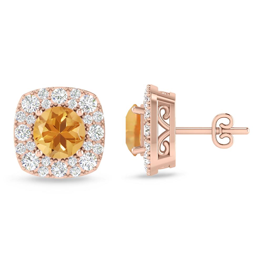 Rose Gold - Citrine