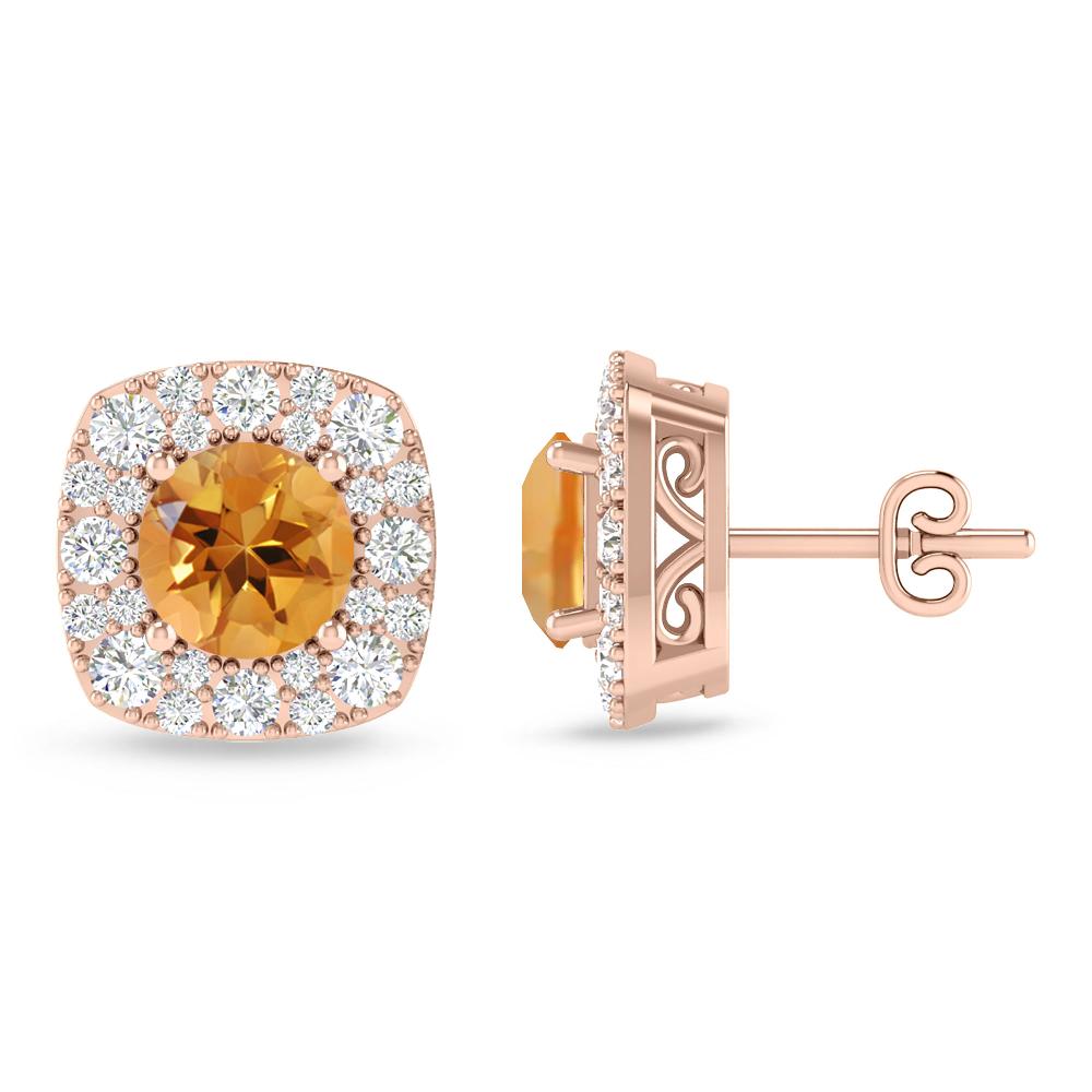 Rose Gold - Citrine